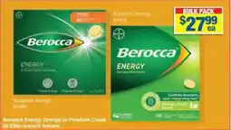 My Chemist Berocca Energy Orange or Pinelime Crush offer