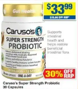 My Chemist Caruso's Super Strength Probiotic offer