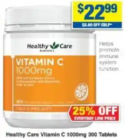 My Chemist Healthy Care Vitamin C 1000mg offer