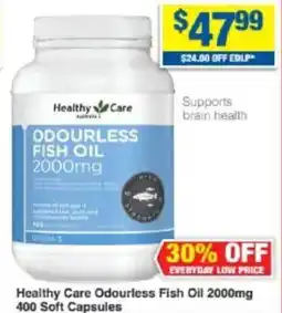 My Chemist Healthy Care Odourless Fish Oil 2000mg offer