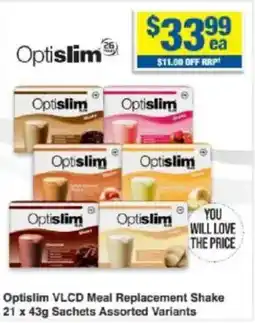 My Chemist Optislim VLCD Meal Replacement Shake offer