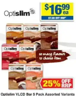 My Chemist Optislim VLCD Bar 5 Pack offer