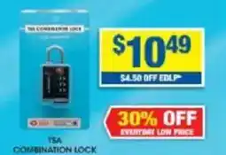 My Chemist Tsa combination lock offer