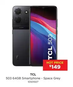 Bing Lee 503 64GB Smartphone - Space Grey offer