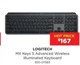 MX Keys S Advanced Wireless Illuminated Keyboard