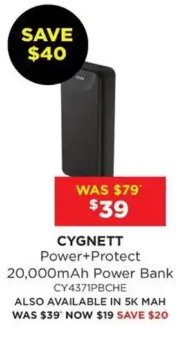 Bing Lee Power+Protect 20,000mAh Power Bank offer