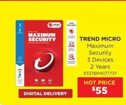 MAXIMUM SECURITY 3 Devices 2 Years 9337694077737