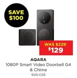 Bing Lee 1080P Smart Video Doorbell G4 offer