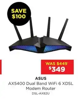Bing Lee AX5400 Dual Band WiFi 6 XDSL offer