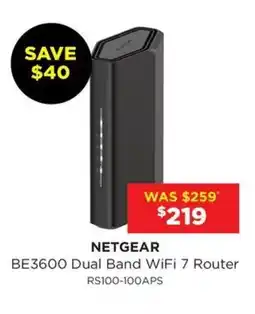 Bing Lee BE3600 Dual Band WiFi 7 Router BE3600 Dual Band WiFi 7 Router offer