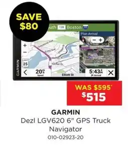 Bing Lee Dezl LGV620 6" GPS Truck Navigator 010-02923-20 offer