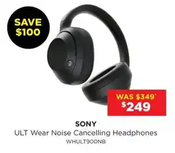 Bing Lee ULT Wear Noise Cancelling Headphones offer