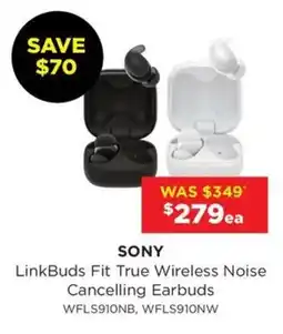 LinkBuds Fit True Wireless Noise Cancelling Earbuds