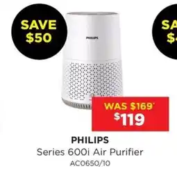 Bing Lee Series 600i Air Purifier AC0650/10 offer