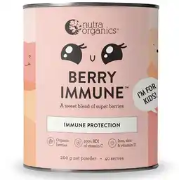 healthylife Nutra Organics Berry Immune 200g offer
