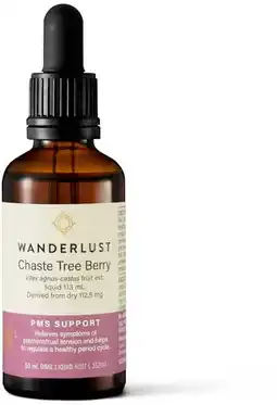 healthylife Wanderlust Chaste Tree Berry Drops 50ml offer