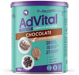 healthylife AdVital Nutritionally Complete Chocolate Powder 500g offer