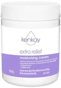 healthylife Kenkay Extra Relief Moisturising Cream Jar 500g offer