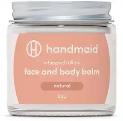 healthylife Handmaid Whipped Tallow Face and Body Balm Natural 80g offer