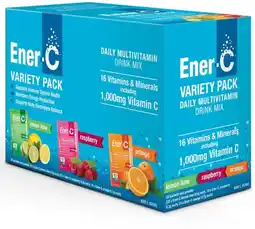 healthylife Ener-C Variety Pack Multivitamin Drink Mix 30 Sachets Instead offer