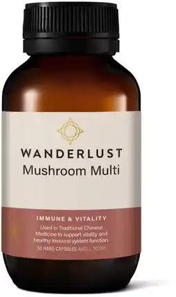 healthylife Wanderlust Mushroom Multi 30 Capsules offer