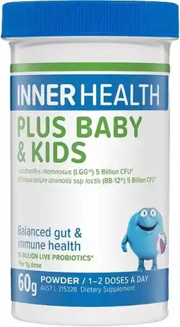 healthylife Inner Health Plus Baby & Kids Powder Fridge Free 60g offer