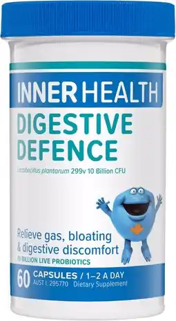 healthylife Inner Health Digestive Defence Probiotic 60 Capsules offer