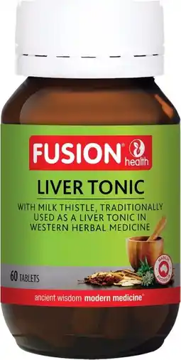 healthylife Fusion Health Liver Tonic 60 Tablets offer