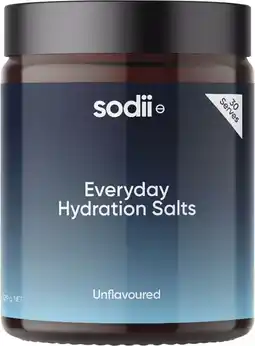 healthylife Sodii Everyday Hydration Salts Unflavoured 129g offer