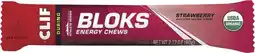 healthylife Clif Bloks Energy Chews Strawberry 60g offer