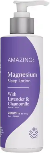 healthylife Amazing Oils Magnesium Sleep Lotion 200ml offer
