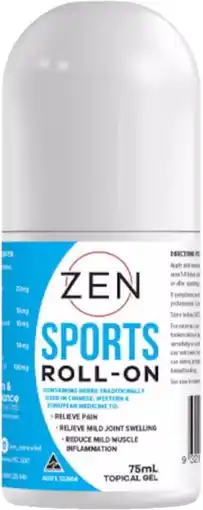 healthylife Zen Sports Roll On Gel 75ml offer