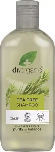 healthylife Dr Organic Tea Tree Shampoo or Condtioner 265ml offer