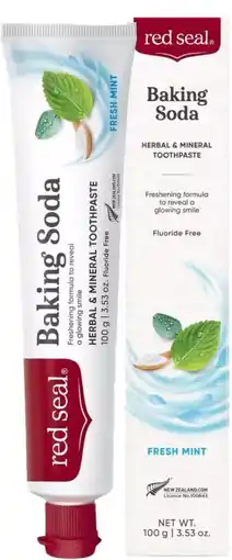 healthylife Red Seal Baking Soda Toothpaste 100g offer