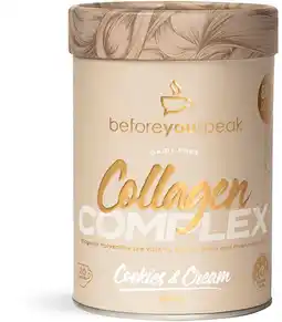 healthylife Beforeyouspeak Coffee Collagen Complex - Cookies & Cream 200g offer