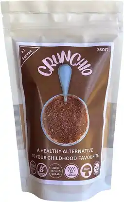 healthylife Crunchio Organic Chocolate Drink Mix 250g offer