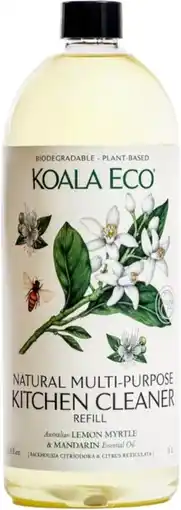 healthylife Koala Eco Multi-Purpose Kitchen Cleaner Lemon Myrtle & Mandarin 1L offer