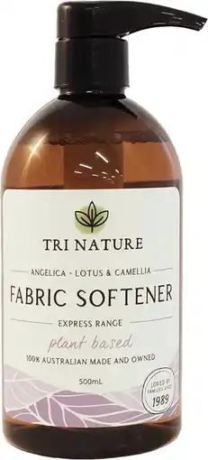 healthylife Tri Nature Angelica Fabric Softener Lotus & Camellia 500ml offer