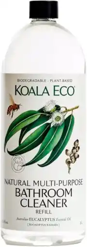 healthylife Koala Eco Multi-Purpose Bathroom Cleaner Australian Eucalyptus 1L offer