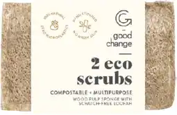 healthylife Good Change Store Compostable Eco Scrubs 2 Pack offer