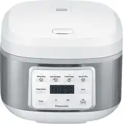 Betta Panasonic 8-Cup Rice & Multi Cooker offer