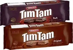 IGA Arnott’s Tim Tam Chocolate Biscuits 165‑200g Selected Varieties offer