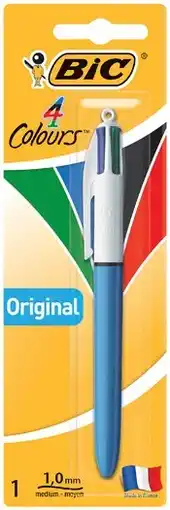 IGA BIC 4 Colours Original Pen 1 Pack offer