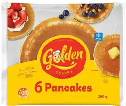 IGA Golden Pancakes 6 Pack Selected Varieties offer