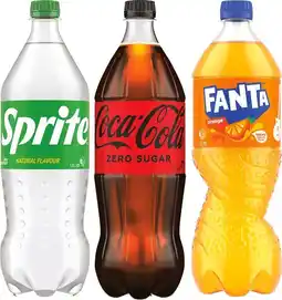 IGA Coca‑Cola, Sprite or Fanta 1.25 Litre Selected Varieties offer