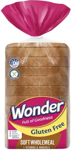 IGA Wonder Gluten Free Bread 470-500g Selected Varieties offer