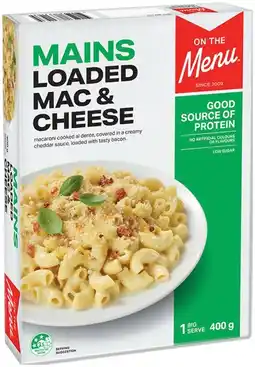 IGA On The Menu Frozen Meal 400g Selected Varieties offer