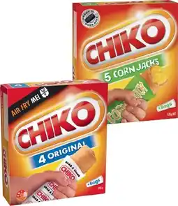 IGA Chiko Original Rolls 4 Pack or Corn Jacks 5 Pack offer
