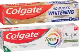 IGA Colgate Toothpaste 95-200g or Toothbrush 3 Pack Selected Varieties offer