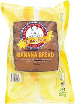 IGA Papa Joe’s Bread 500g Selected Varieties offer